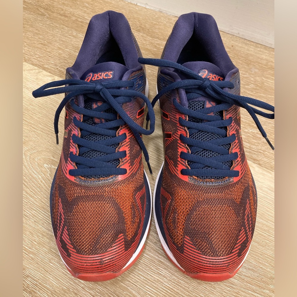 Asics Men's Shoes - Red and Blue - Picture 7 of 12